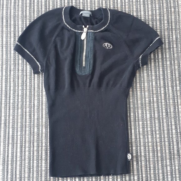 Armani Exchange Polo Half Zip - Picture 1 of 6